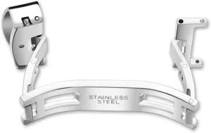 10-22mm Butterfly Deployment Buckle Automatic Double Click Stainless Steel Strap Button Stainless Steel Clasp Folding Clasp Clasp
