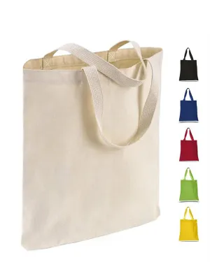 144 ct High Quality Promotional 100% Canvas Tote Bags - By Case