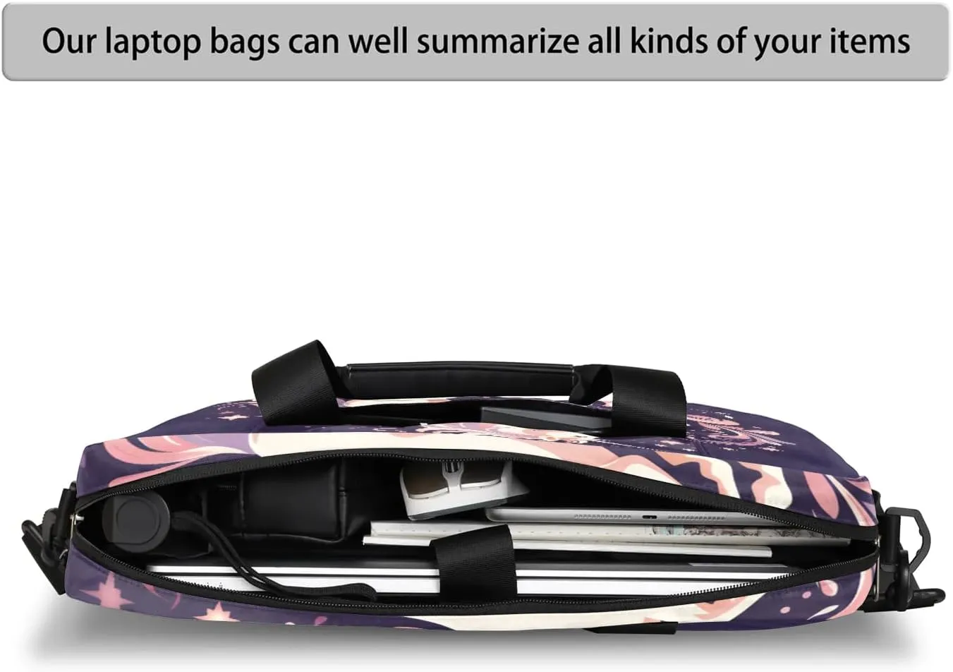 15.7 Inch Laptop Bag Computer Bag for Women Men Laptop Carrying Case with Adjustable Shoulder Strap