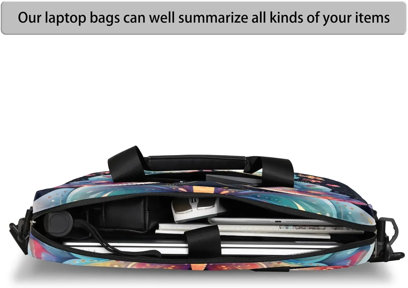 15.7 Inch Laptop Bag Computer Bag for Women Men Laptop Carrying Case with Adjustable Shoulder Strap