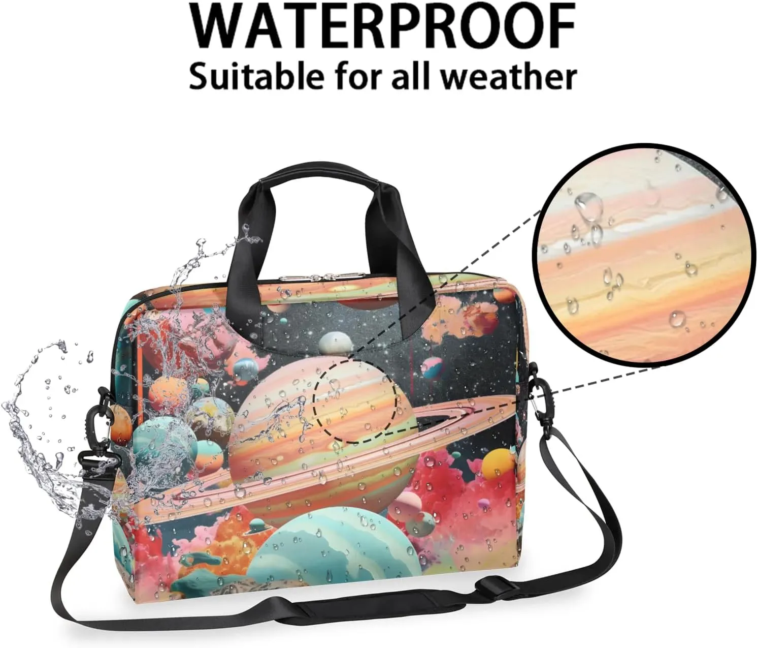 15.7 Inch Laptop Bag Computer Bag for Women Men Laptop Carrying Case with Adjustable Shoulder Strap