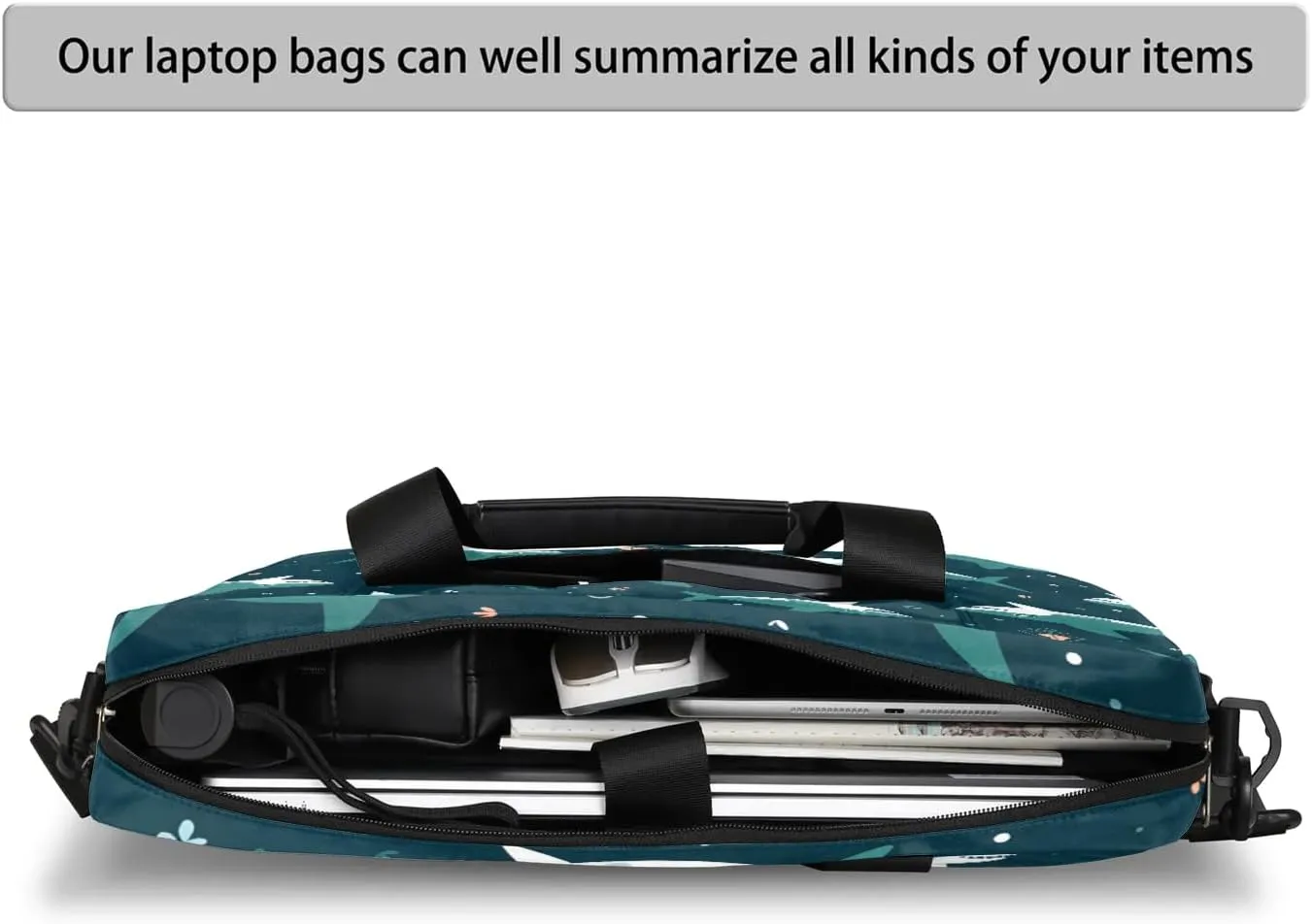 15.7 Inch Laptop Bag Computer Bag for Women Men Laptop Carrying Case with Adjustable Shoulder Strap