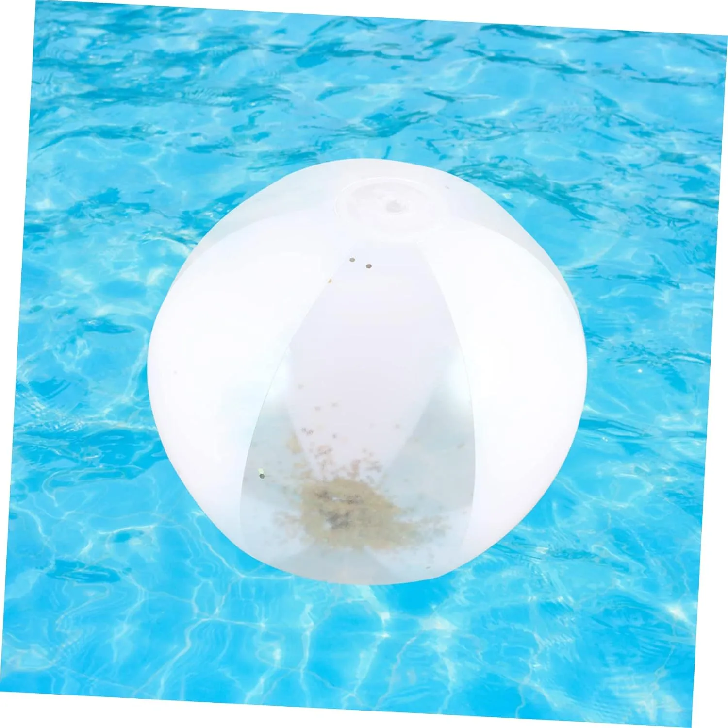15pcs Inflatable Beach Sequin Pool Games Sand Beach Toys for Boys and Girls Adults Material Fun Activity