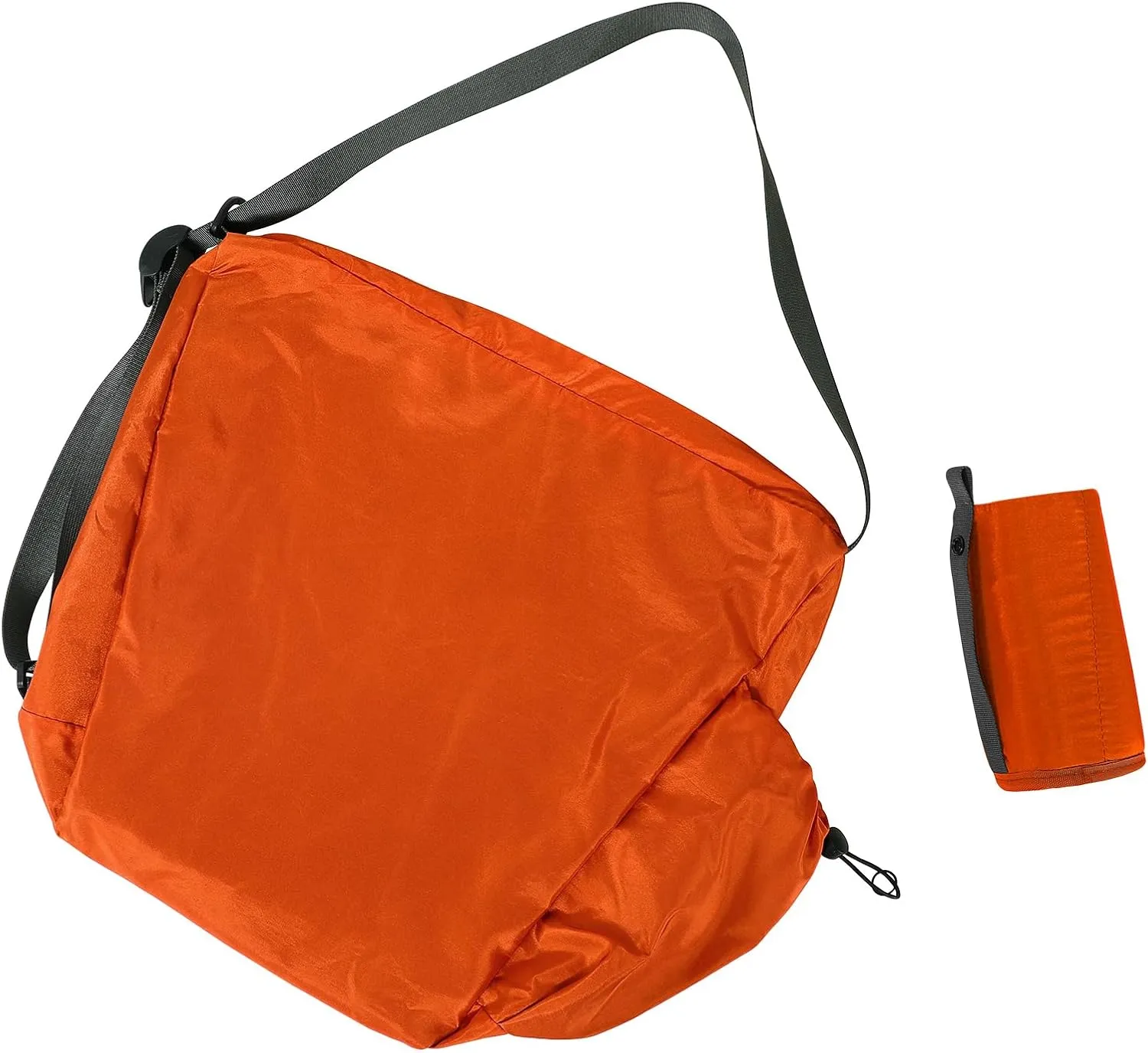 18L Soft Daily Crossbody Bag, Large Casual Shoulder Bag with Bottle Holder, Key Fob