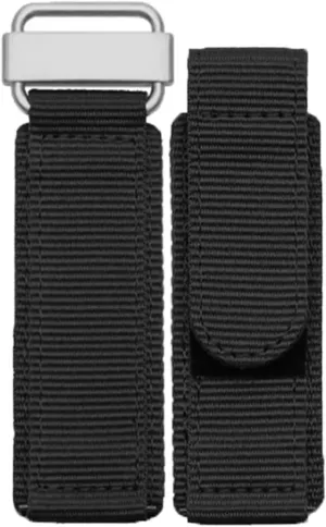 22mm/24mm Hook Loop Military Style band Adjustable-Length Velcro Nylon watch Strap Compatible with Panerai Bell & Ross watch
