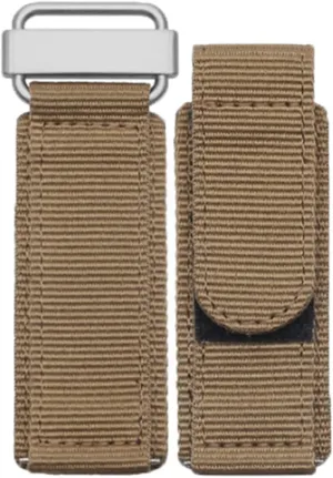 22mm/24mm Hook Loop Military Style band Adjustable-Length Velcro Nylon watch Strap Compatible with Panerai Bell & Ross watch