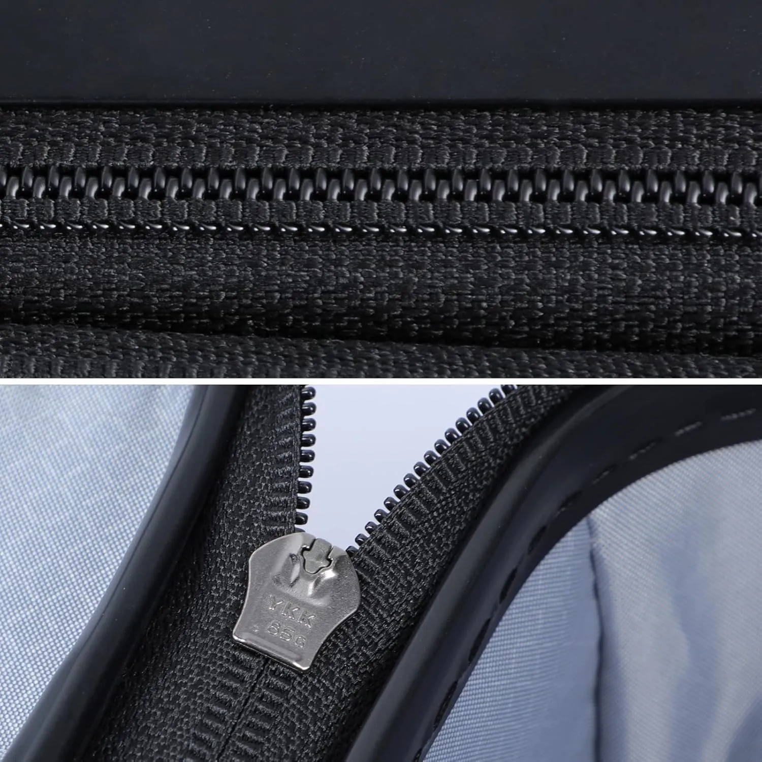 3Pcs (20/24/28) Luggage Set, HardShell Lightweight TSA Lock Only 20" with Front Pocket, 21.65*15.35*7.87" Fits Overhead Cabin, 24" (26*17.7*10.2") and 28" (19.68*11.81*29.92") Checked Luggage, Gray