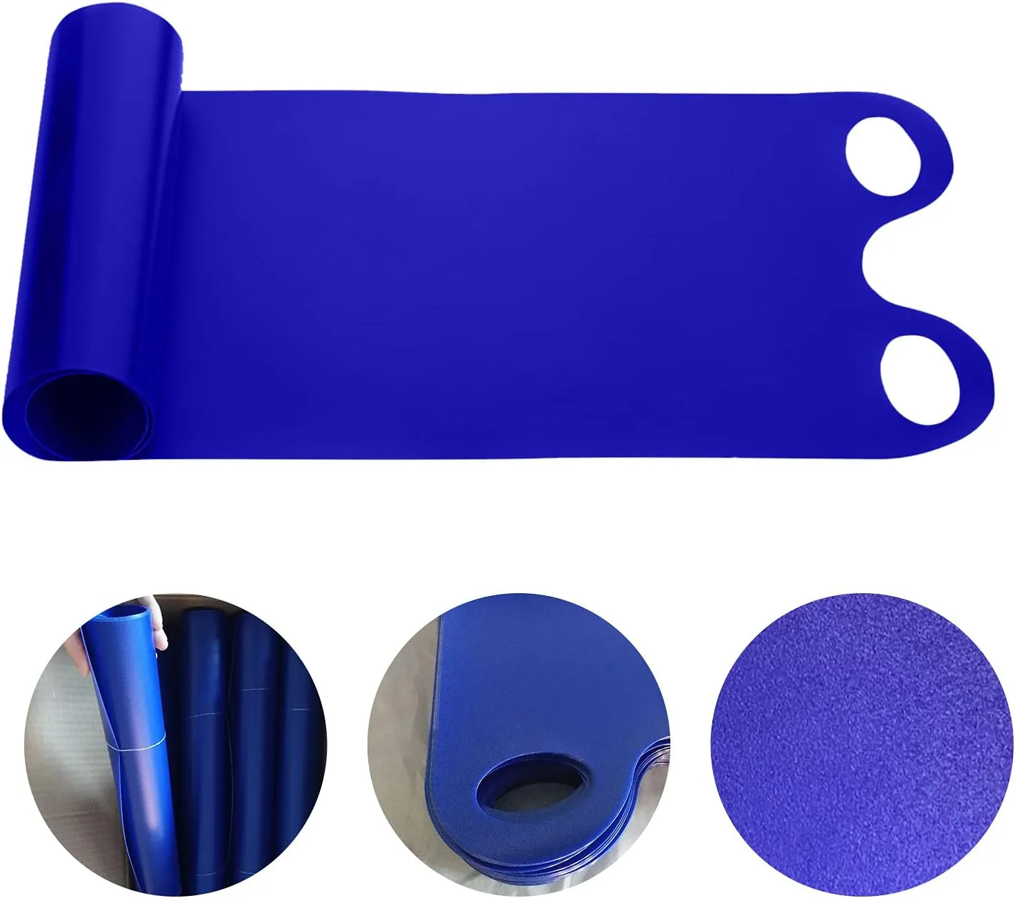48 Inch Snow Sled,2025 Lightweight Thickened Plastic Snow Sleds with Handles,Roll Up Flexible Durable Snowboards Winter Downhill Sprinter Sledding for Grass Sand Outdoor Snow Beach