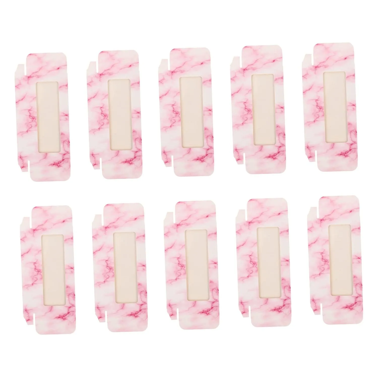 80Pcs False Eyelash Packaging Box Lightweight Paper Eyelash Holder Case with Window for Easy Viewing for Travel Office Shopping Gatherings Durable Eyelash Storage