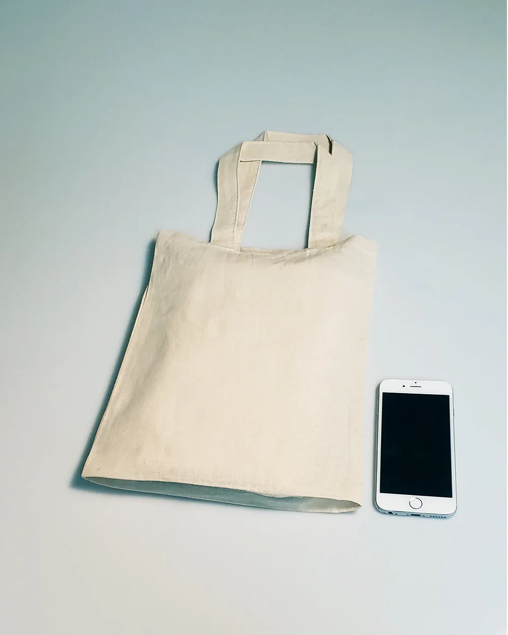 9 in Small Cotton Tote Bag / Favor Gift Bags