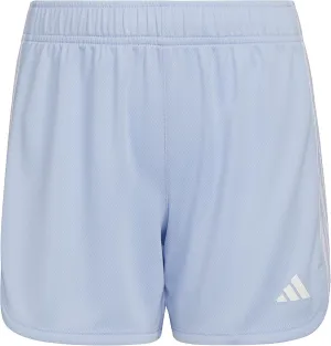 adidas Girls' Big Aeroready 3-Stripe Pacer Mesh Short