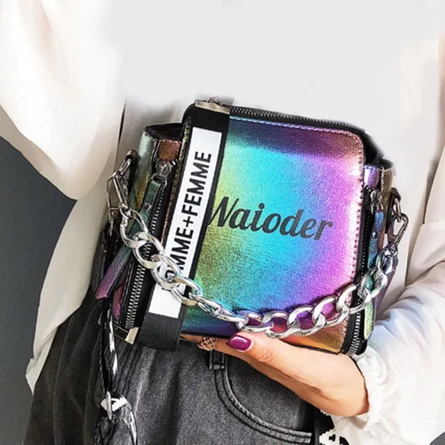 Adisputent PU Messenger Bags Popular Female