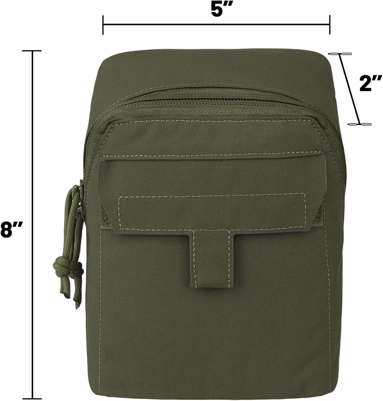 Admin Molle Pouch, Tactical General Purpose Utility Accessories Pouches EDC Gp Pouch for Vest as Expanded Storage Bag