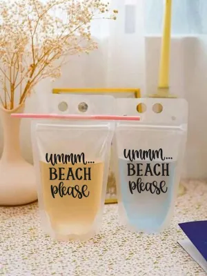 Adult Drink Pouch Ummm…. Beach Please