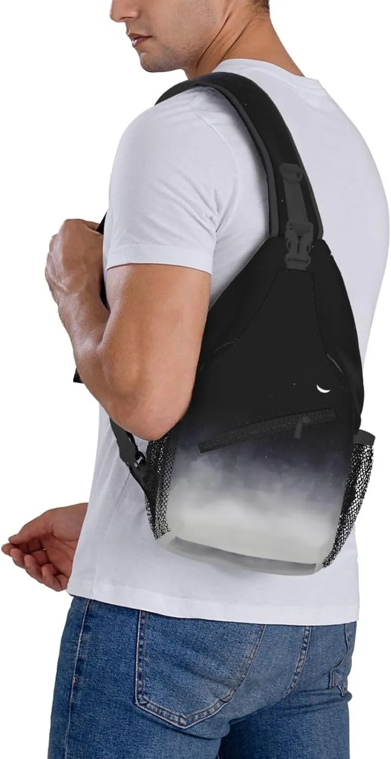 After We Die Chest Sling Bag Crossbody Shoulder Backpack Bag Gym Cycling Travel Hiking Daypack Cross Bag