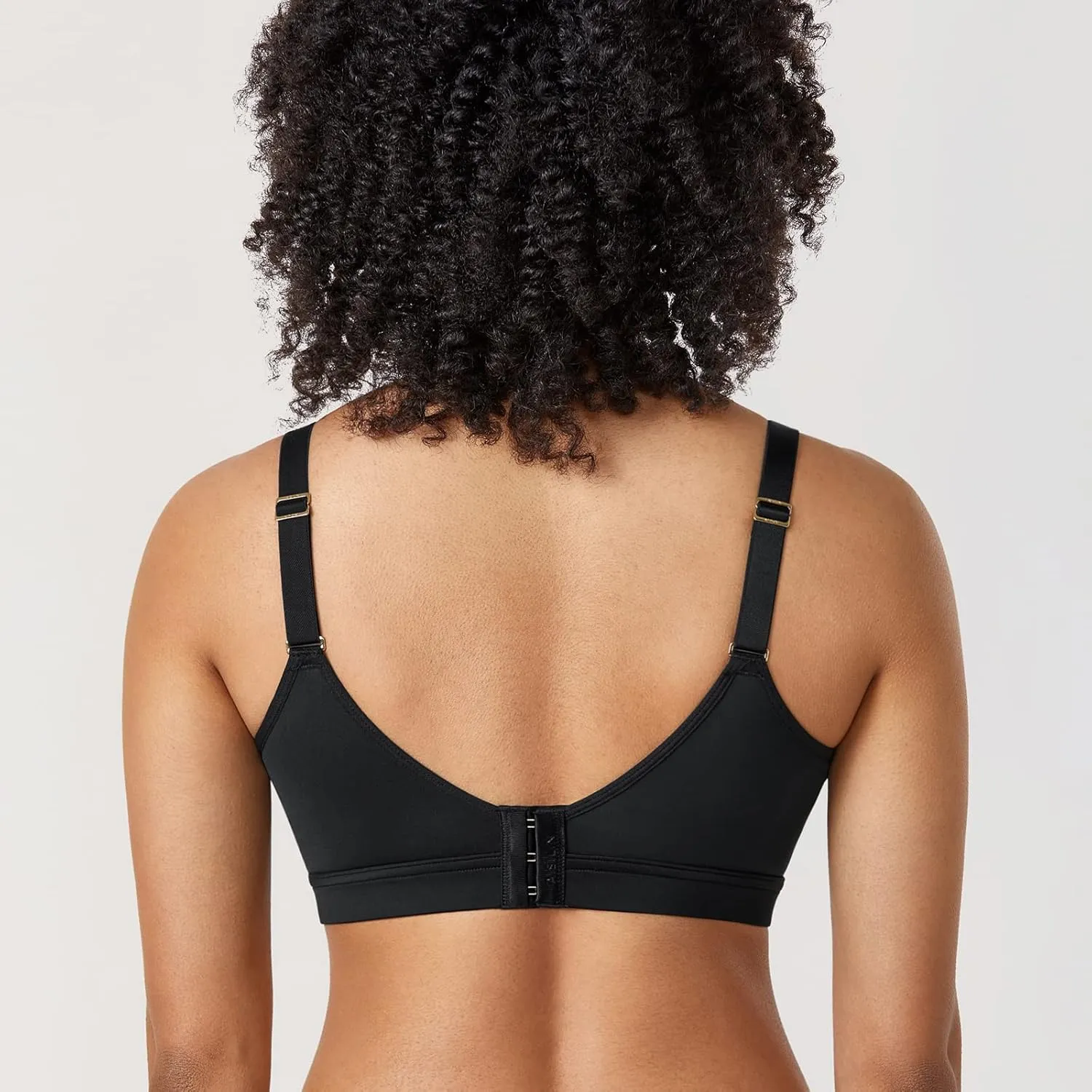 AISILIN Women's Plus Size Wireless Bra Support Comfort Full Coverage Unlined No Underwire Smooth