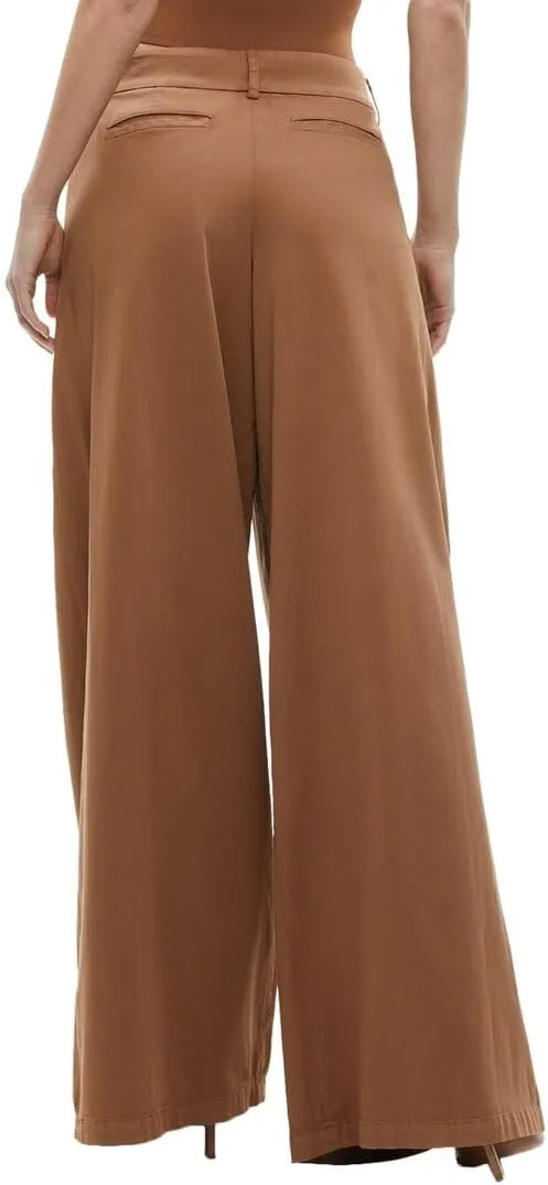 alice   olivia Garbo Low-Rise Baggy Pleated Trouser