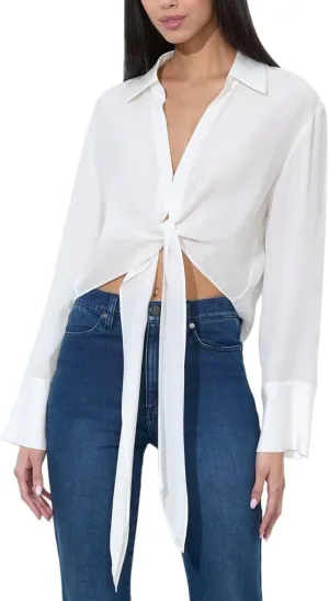 alice   olivia Hannon Button Down