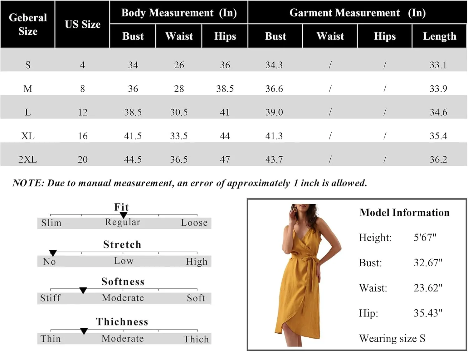 Amazhiyu Women's 100% Linen Sleeveless Spaghetti Strap Midi Dresses Summer