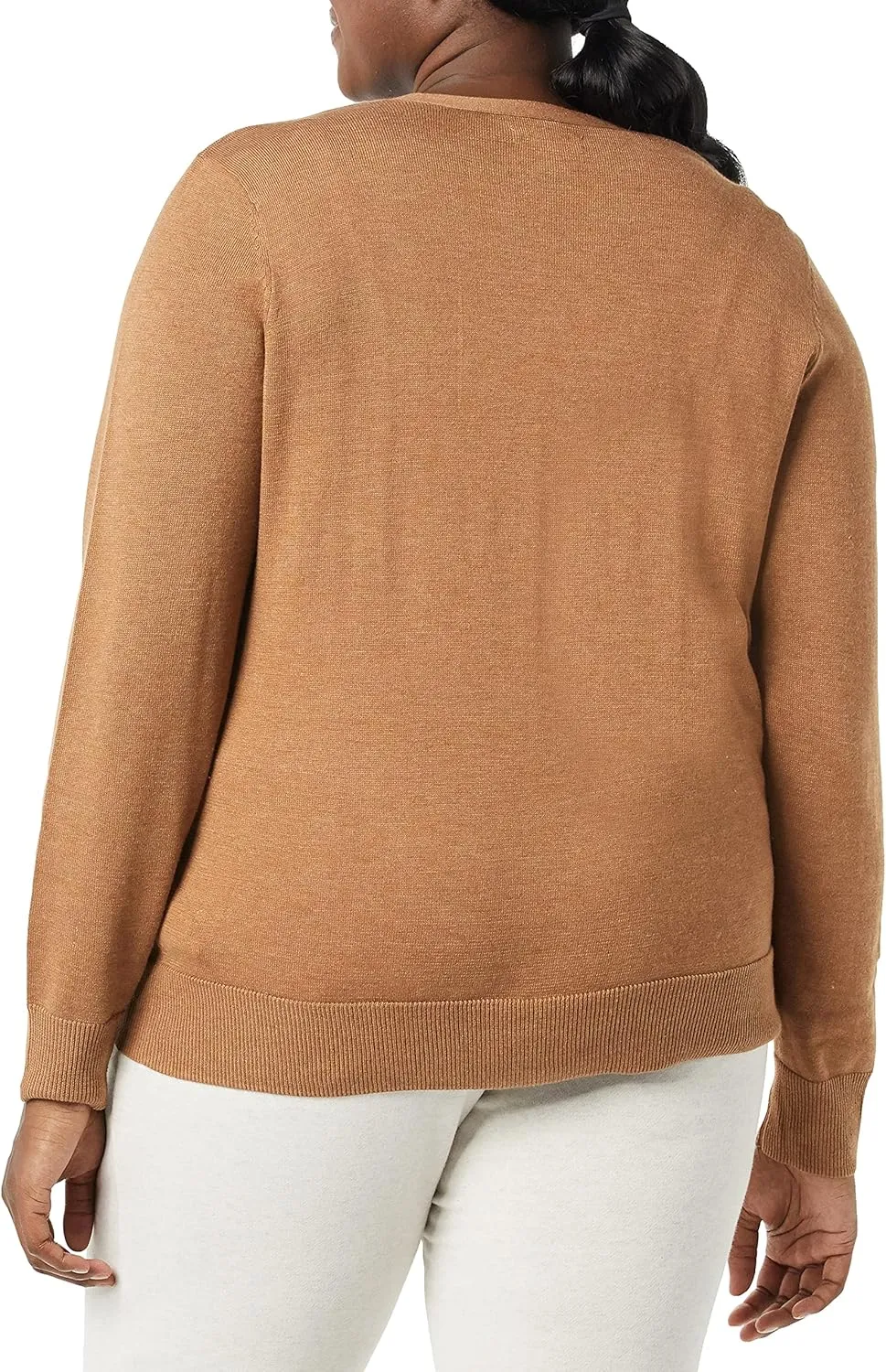 Amazon Essentials Women's Lightweight V-Neck Cardigan Sweater (Available in Plus Size)