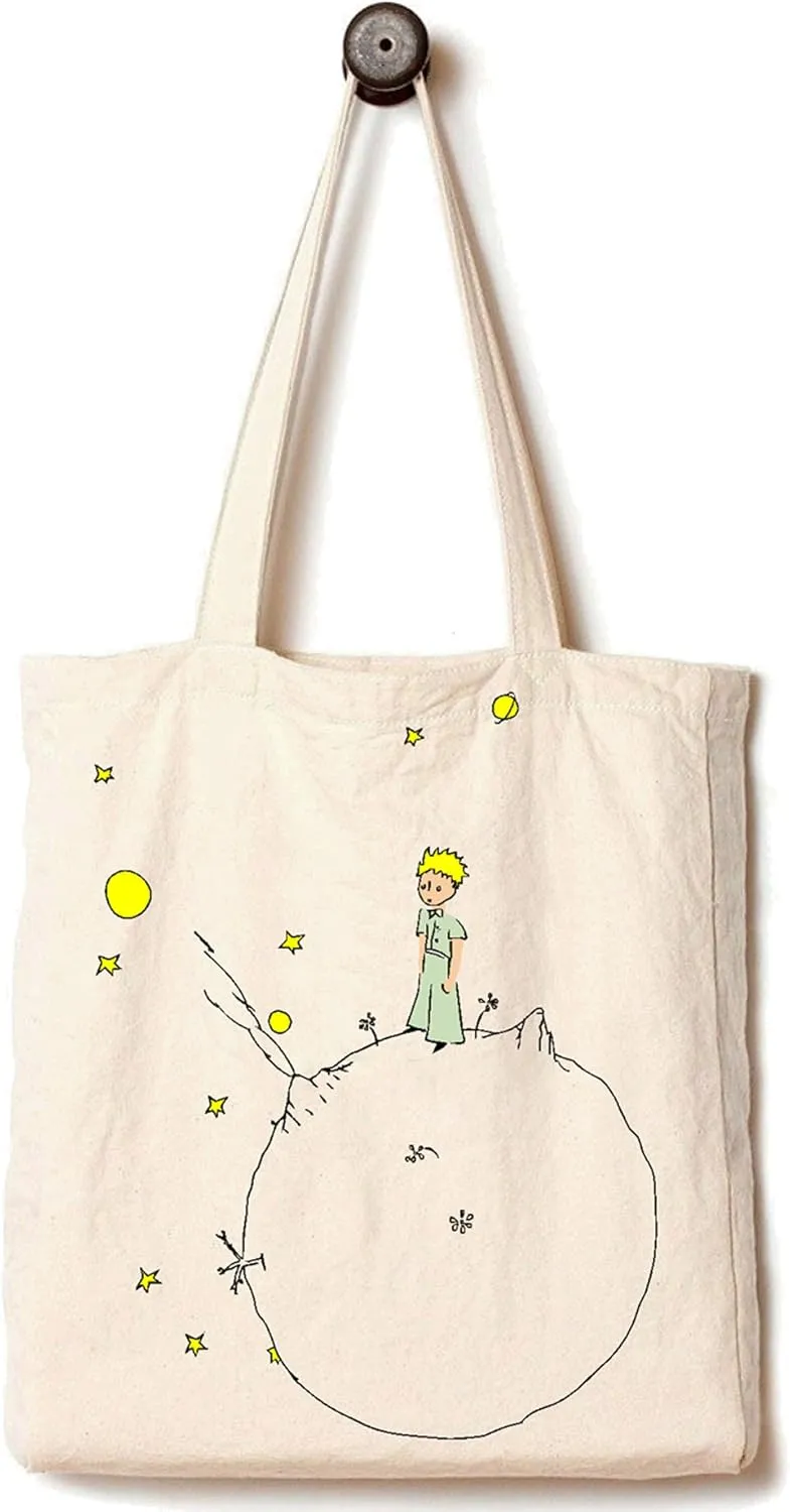 Andes Heavy Duty Flat-Bottom Canvas Tote Bag with Side Pockets - Aesthetic Handmade from 12oz 100% Cotton, Reusable & Durable