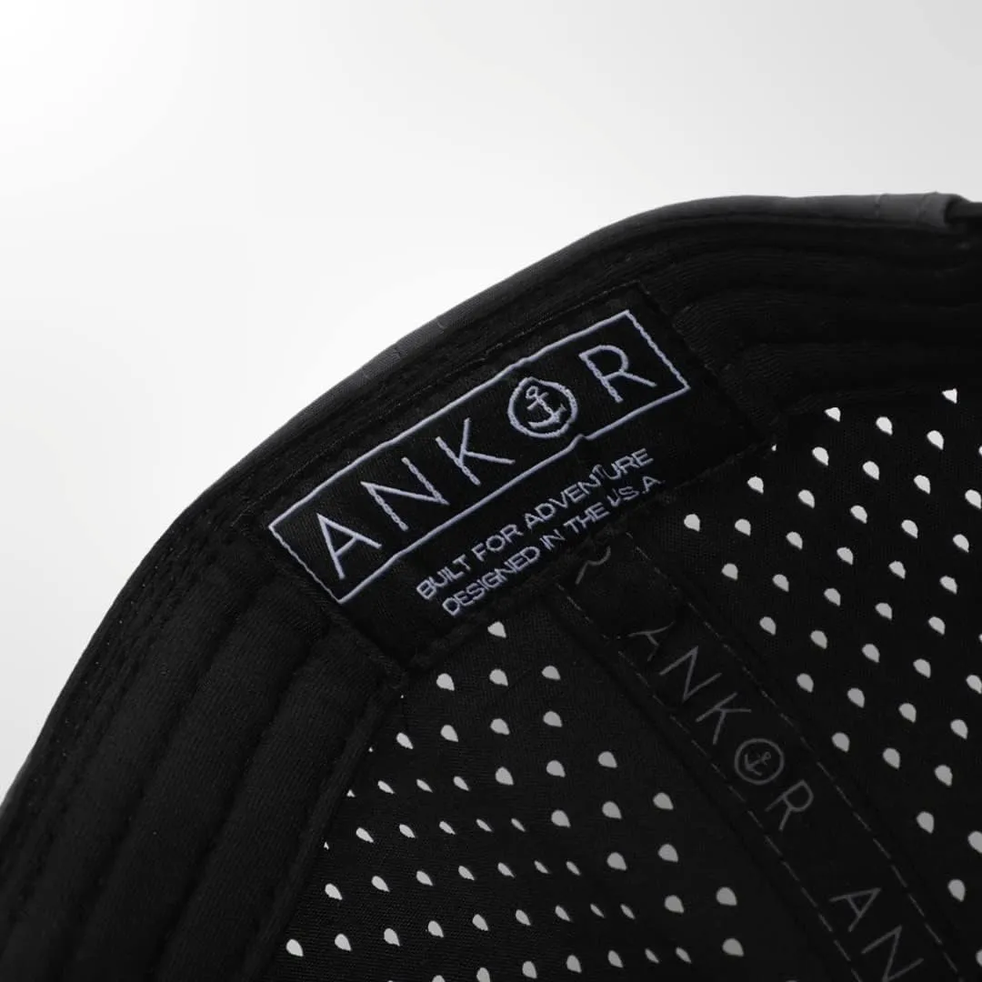 ANKOR Performance Hat - Water Resistant UPF 50 Lightweight Men’s Baseball Cap | Men’s Hat for Workout, Outdoor, Beach, Sports