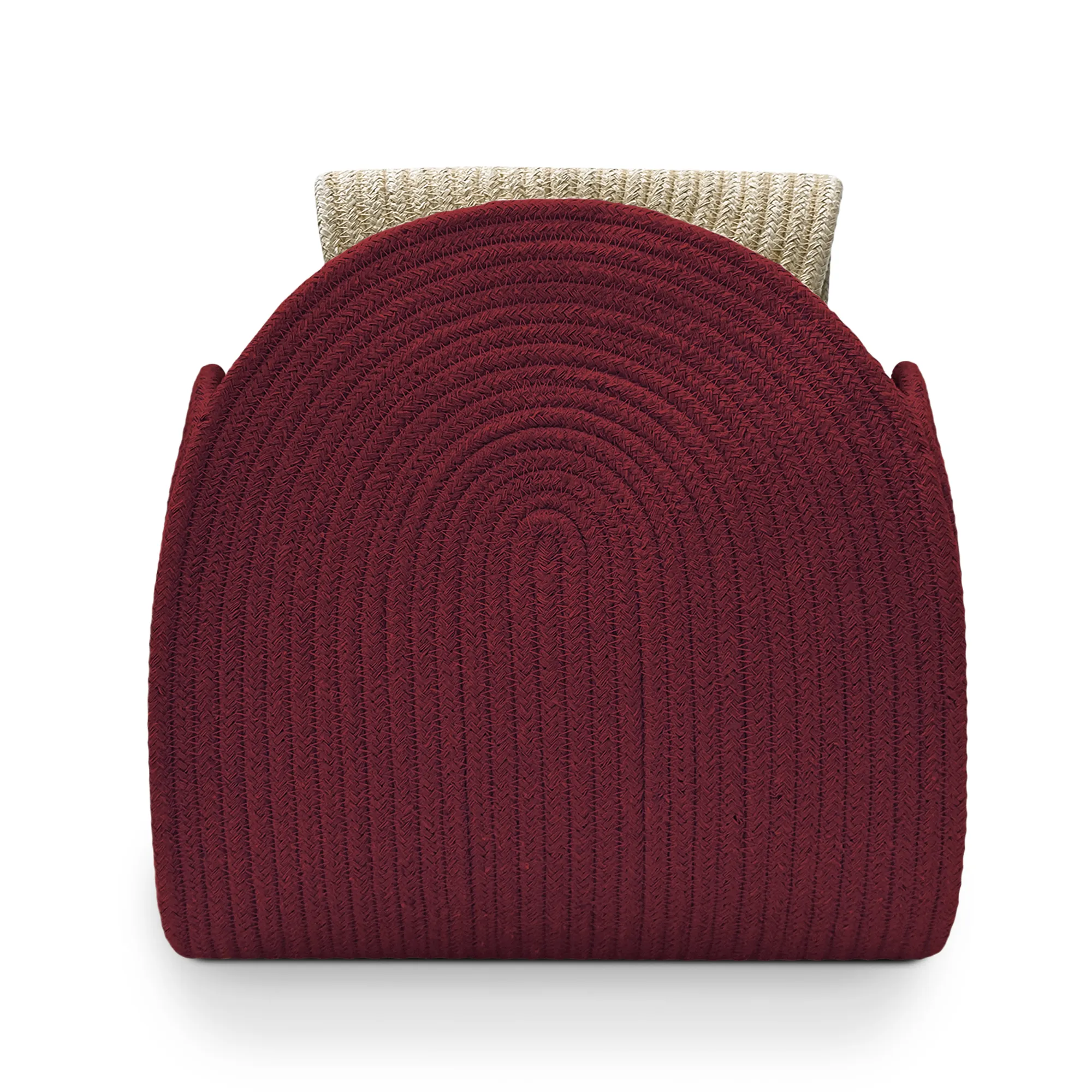 Artistic Sling Bag in Maroon