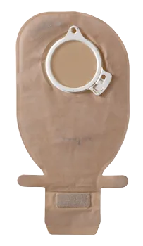 Assura® Two-Piece Drainable Pouch, EasiClose, Opaque 11" (28cm), Flange 1-9/16" (40mm) - Box of 10