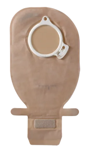 Assura® Two-Piece Drainable Pouch, EasiClose, Opaque 11" (28cm), Flange 1-9/16" (40mm) - Box of 10