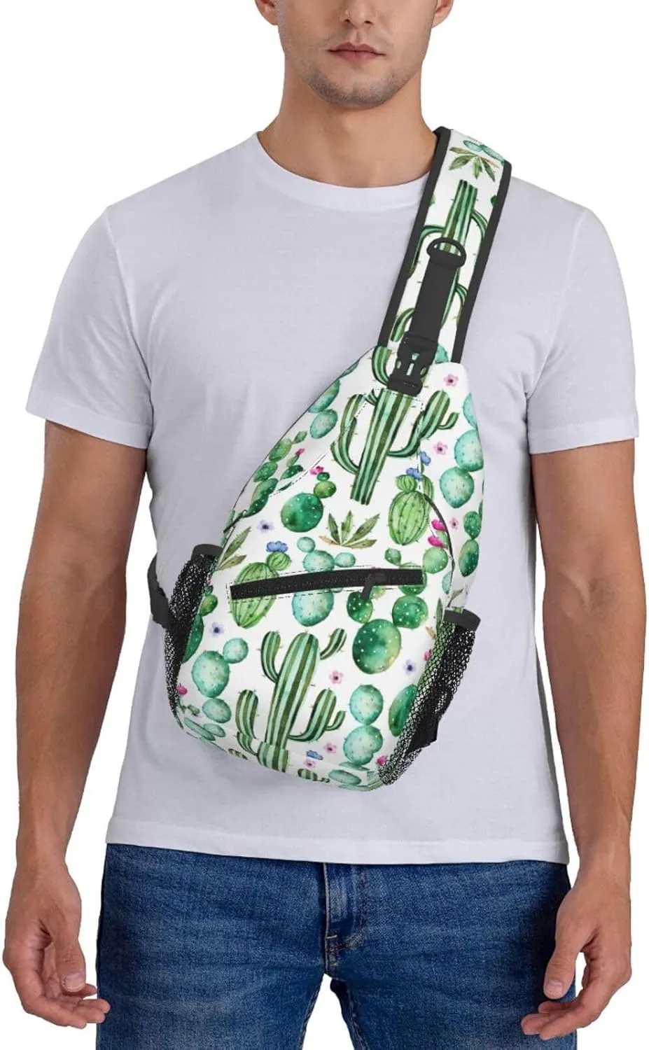 Autism Awareness Mom Crossbody Bag Adjustable Sling Bag Casual Chest Bags Travel Shoulder Backpack