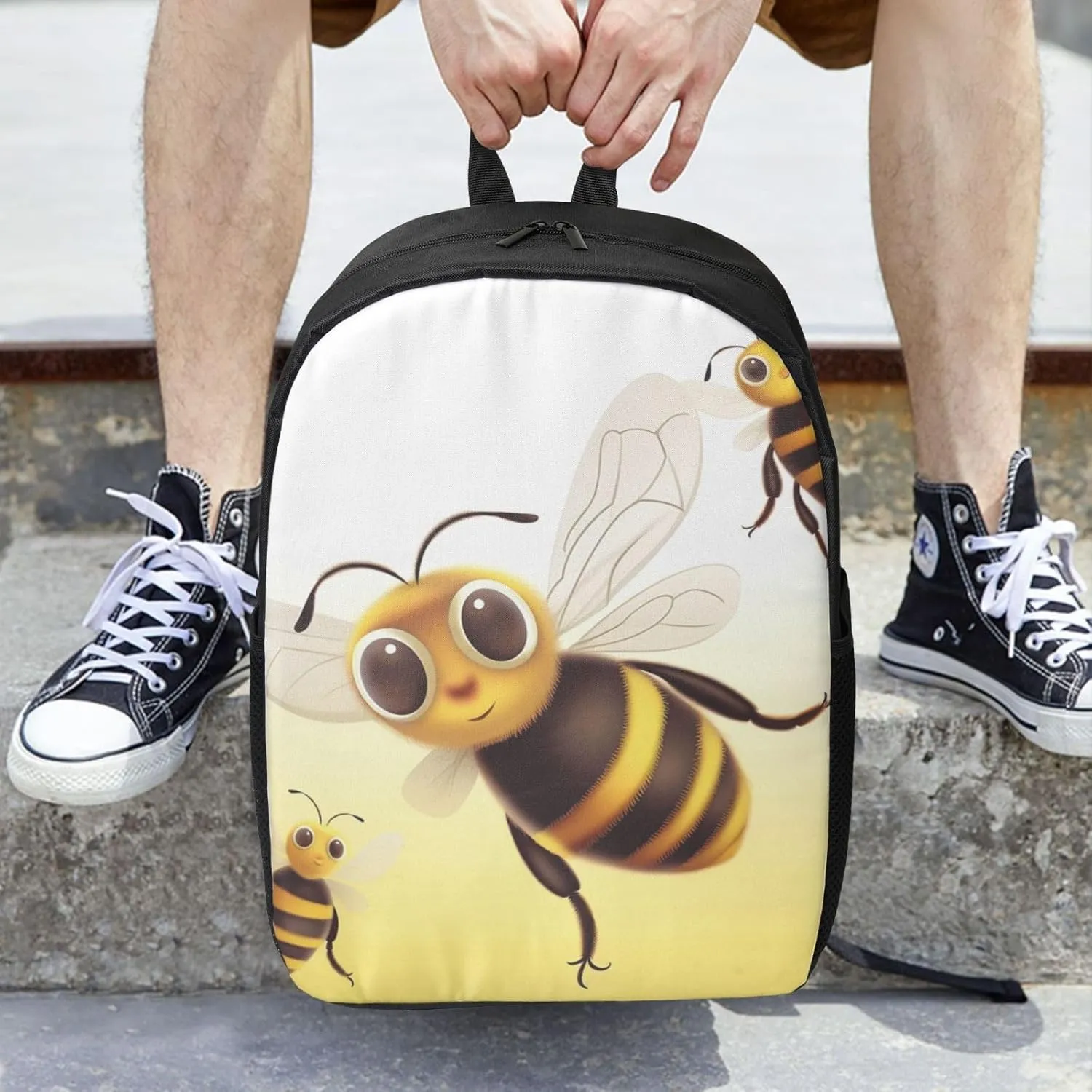 Backpack for Women Men Lightweight Casual Travel Daypack Flying Animals Laptop Backpack Cute Work Bag
