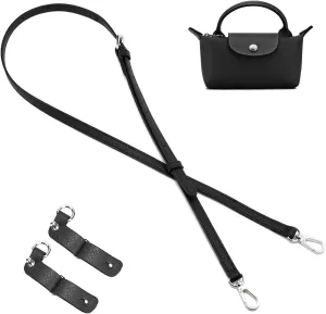 Bag Strap Suitable for Longchamp Mini Pouch,Purse Crossbody Adjustable Replacement Conversion Kit