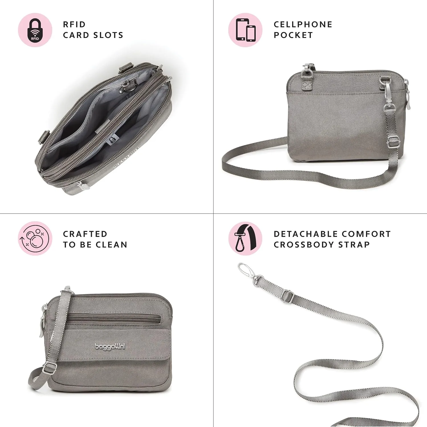 Baggallini Modern Everywhere Mini