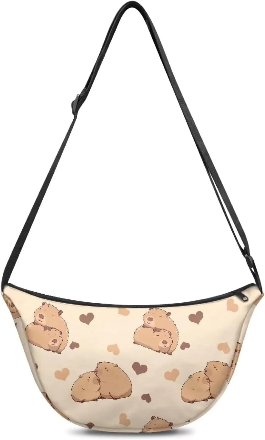 Baggu Bags Shoulder Bag for Women Crossbody with Interior Pockets Fashion Tote Bag for Women