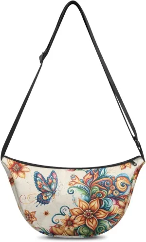 Baggu Bags Shoulder Bag for Women Crossbody with Interior Pockets Fashion Tote Bag for Women