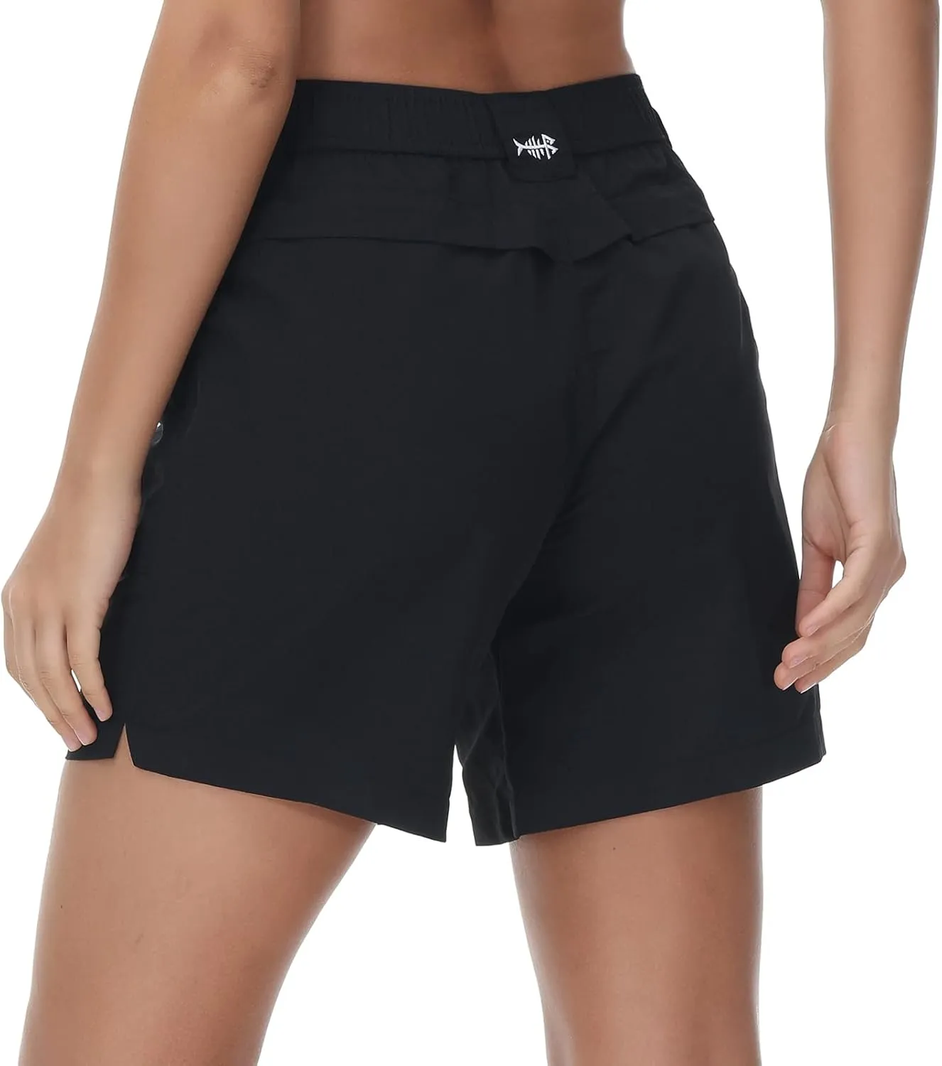 BASSDASH Women’s 7” Fishing Shorts UPF 50  Water Resistant Quick Dry Lightweight Hiking Cargo Shorts with Pockets FP03W