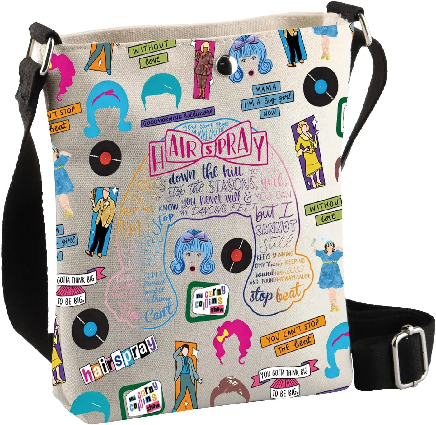 BDPWSS Musical Crossbody Bag Musical Gifts Turnblad Inspired Gift Musical Theater Lover Gift