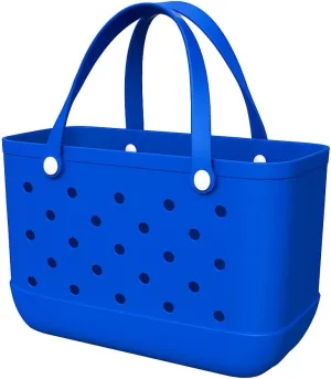 Beach Bag Rubber Beach Tote Bag - Rubber Tote Bags Waterproof Travel Handbag for Women Washable Handbags for Sports Pool