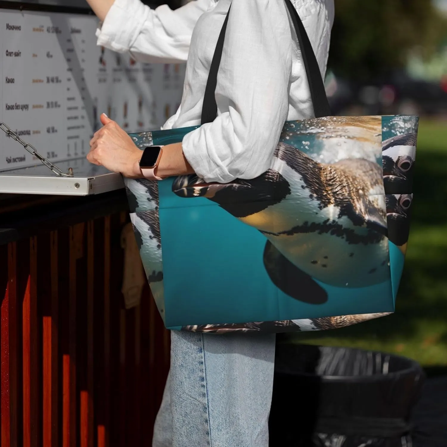 Beach Tote Bag for Women Oversized Travel Weekender Bags New York Manhattan Waterproof Pool Bag Beach Accessories