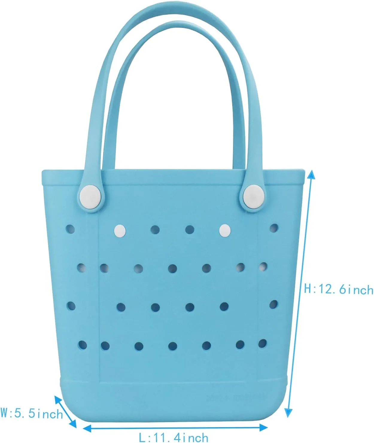 Beach Tote Bag, Original Large Rubber Beach Bag for Women, Pool Bag and Boat Tote
