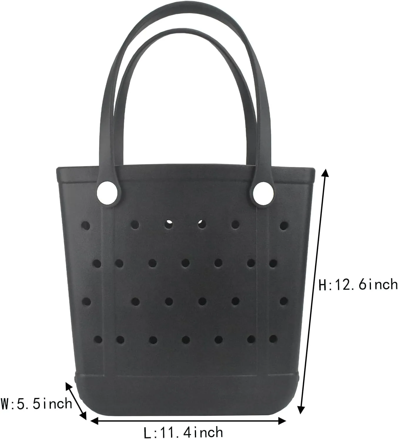 Beach Tote Bag, Original Large Rubber Beach Bag for Women, Pool Bag and Boat Tote
