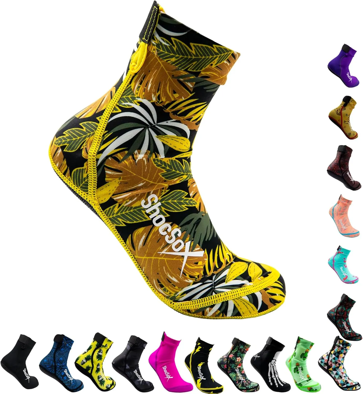 Beach Volleyball & Sand Soccer Socks No-Holes Guaranteed Soles for Maximum Protection