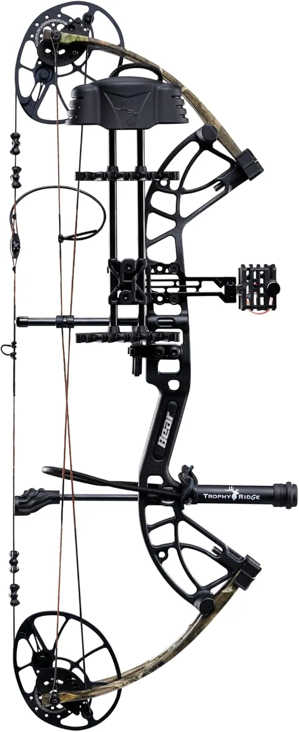 Bear Cruzer G4 Ready to Hunt Compound Archery Bow, 70lb. Draw Weight