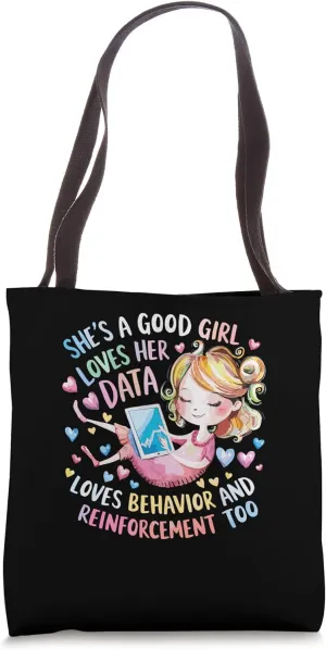 Behavior Analyst Behavioral Therapist Communication Tote Bag