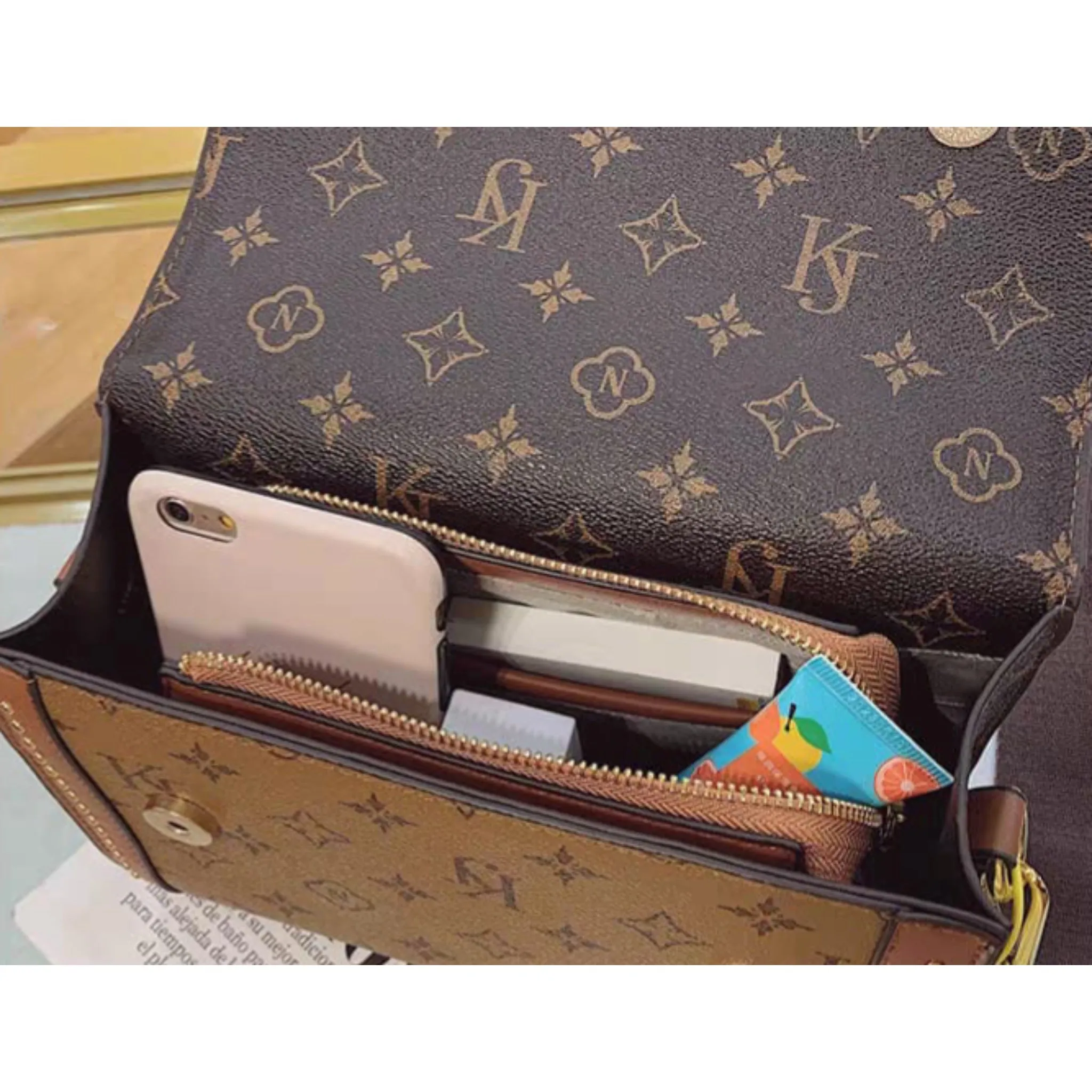 Beige Zina Sling Bag