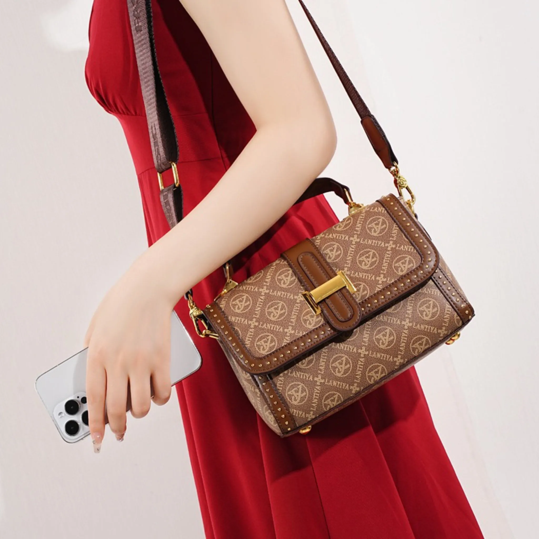 Beige Zina Sling Bag