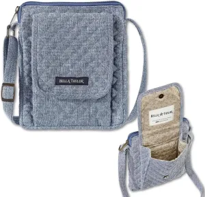 Bella Taylor Mini Crossbody Purse with Built In Wallet