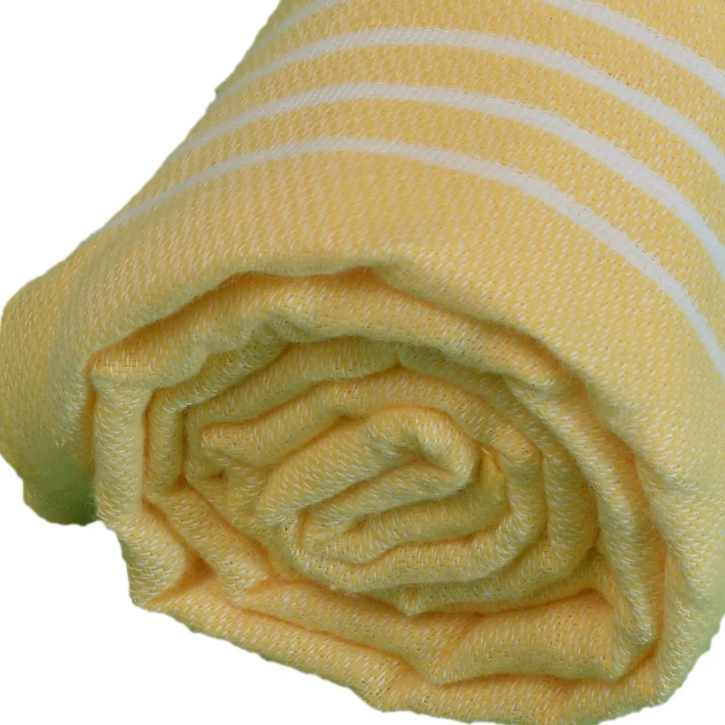 Bersuse Beach Towels Peshtemal Turkish Towels Anatolia Collection Premium Turkish Beach Towel, 100% Cotton, Large, Quick-Dry, Sand-Free, Lightweight - 37x70 Inches, Yellow