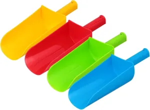BESPORTBLE 4pcs Sand Shovels for Short Handle Beach for Play Promotes Coordination and Hands Skills Present for Outdoor Fun