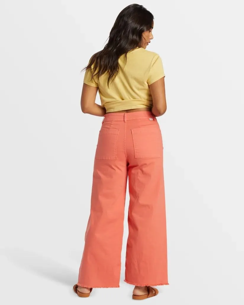 Billabong Women's Free Fall Wide Leg Beach Pant
